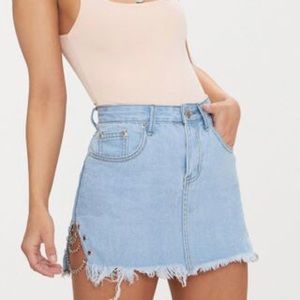 Pretty Little Thing Chain Skirt